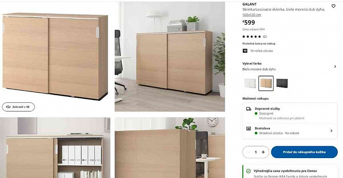 Ikea GALANT Schrank 160x120 cm Neusohl - Foto 3