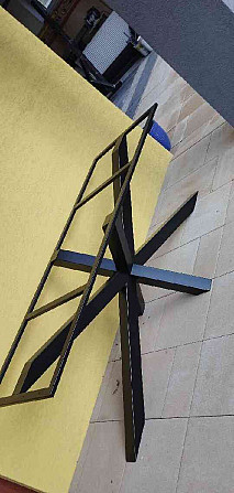 Kovová podnož s rámem na jídelní stůl Košice-okolie - foto 8