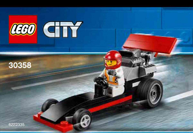 LEGO CITY 30358 – Dragster-Auto, Komplett-X, ab 5 Jahren Brno - Foto 1