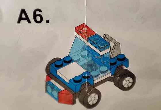 LEGO BLOCKS AB2017 – Policejní auto, komplet, věk 6+ Брно