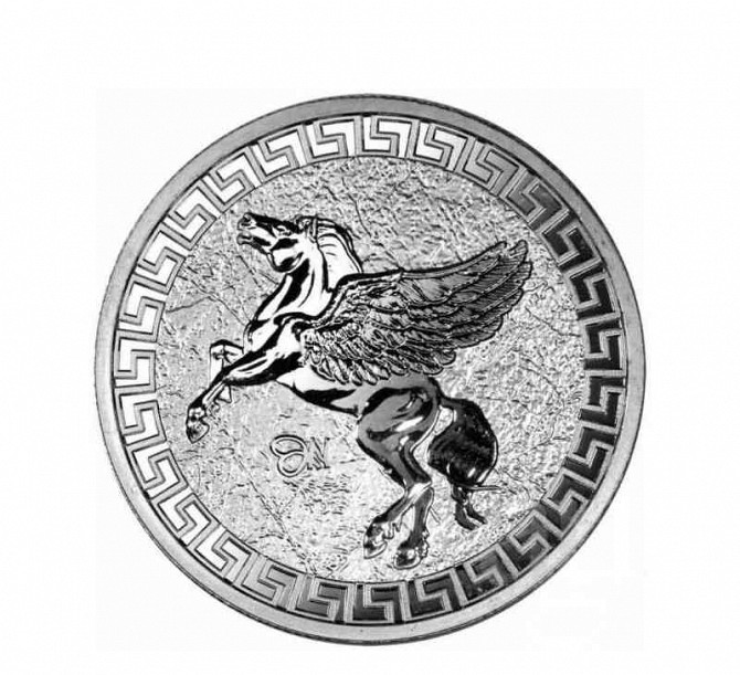 1 унция серебра ПЕГАС 2023 г. Тренчин - изображение 1