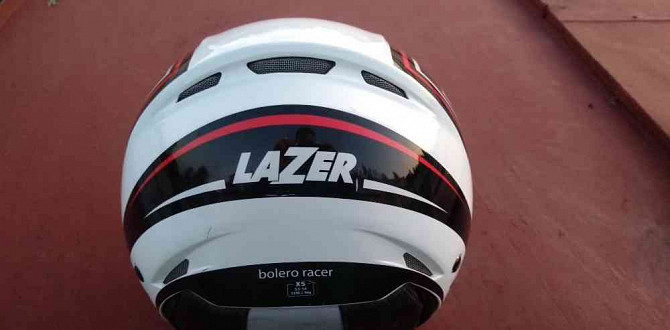 Мотоциклетный шлем Lazer Bolero Racer размер XS - скутер, чоппер Йичин - изображение 4