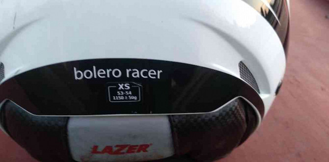 Мотоциклетный шлем Lazer Bolero Racer размер XS - скутер, чоппер Йичин - изображение 5