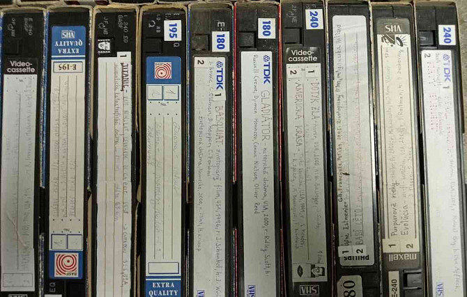 VHS kazety Malacky - foto 9