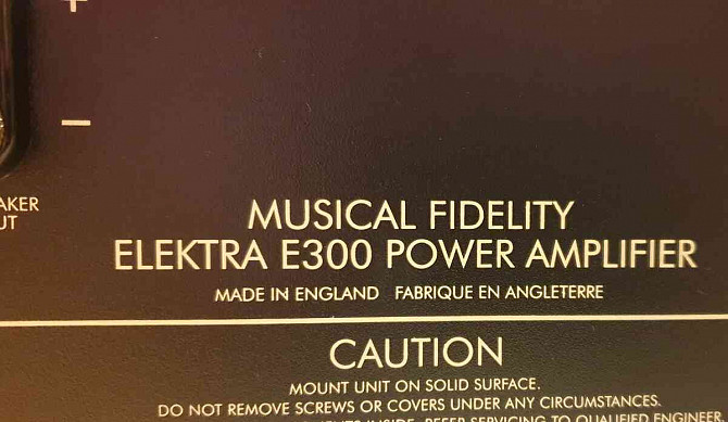 Musical Fidelity Elektra E300 power amplifier RARE Komarno - photo 8