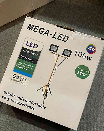 LED stavební reflektor 100W  - foto 2