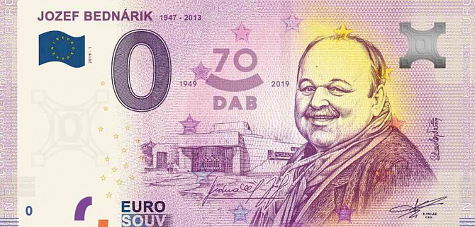 0 euro bankovka 0 € souvenir - 2019,2018 Košice - foto 16