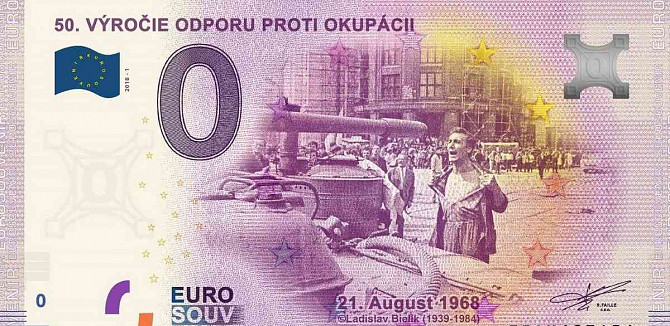 0 euro bankovka 0 € souvenir - 2019,2018 Košice - foto 20