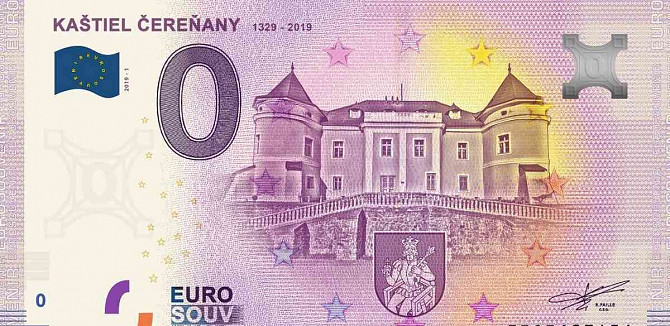 0 euro bankovka 0 € souvenir - 2019,2018 Košice - foto 4