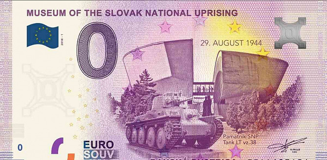 0 euro bankovka 0 € souvenir - 2019,2018 Košice - foto 18