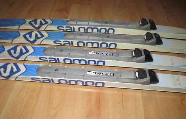 Продам беговые лыжи SIROKE SALOMON, 163-173 см, СНС, грипсы. Прьевидза - изображение 3