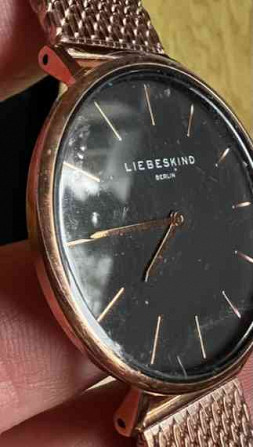 Брендовые женские часы LIEBESKIND BERLIN GOLD Тренчин - изображение 3