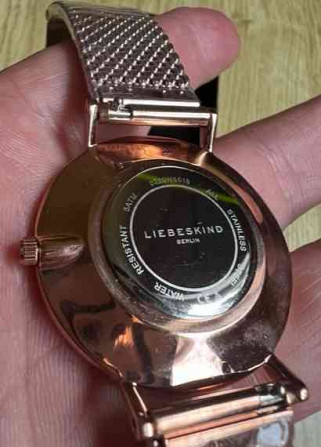 Брендовые женские часы LIEBESKIND BERLIN GOLD Тренчин - изображение 6