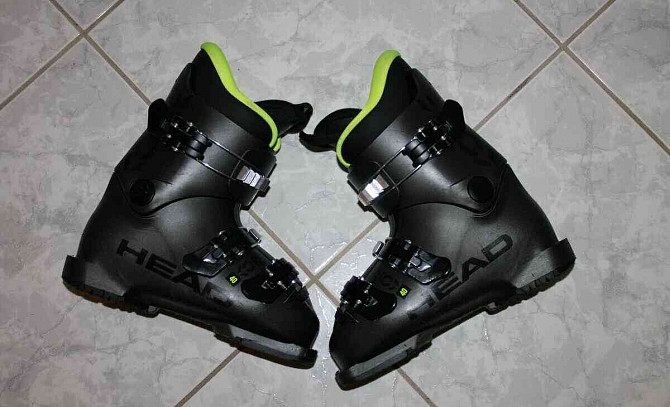 детские лыжи salomon Xmax 90 см, головные лыжные ботинки Пухов - изображение 7