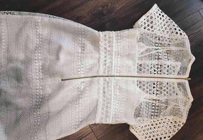 Белое платье HandM 44 Долни Кубин - изображение 5