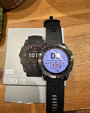 Prodám hodinky GARMIN FENIX 7X solar Ilava - foto 4