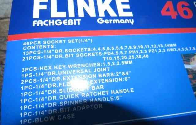 I will sell a new smaller golasada FLINKE Germany, 46 pieces Prievidza - photo 5