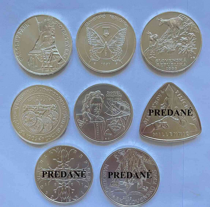 Pamětní mince České republiky, korunová měna 500 SK, BK Pezinok - foto 2