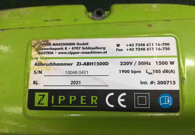 Búracie kladivo Zipper ZI-ABH 1500D  - foto 3