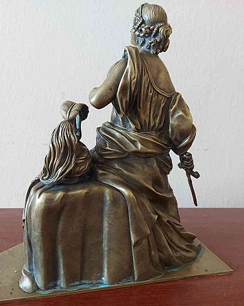 Маркированная бронзовая статуя Римавска Собота - изображение 5