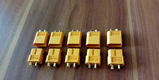 Konektory XT60, 5 párů Ružomberok - foto 1