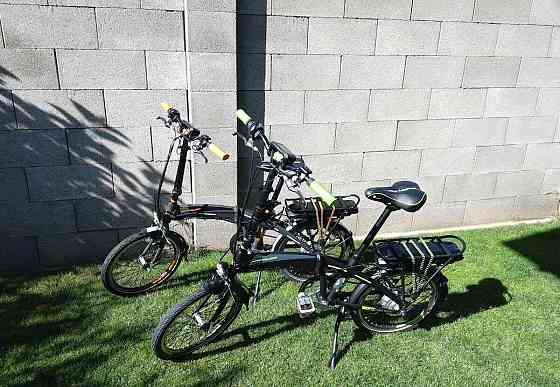 Skladací elektrický bicykel 2 ks Senec