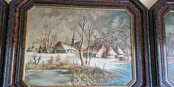 Obraz zimné krajinky Кошице