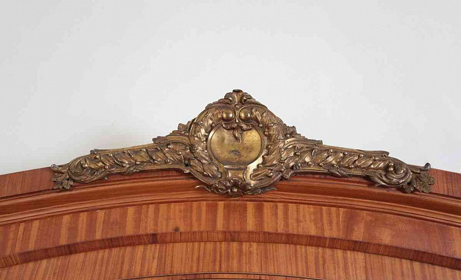 Antik nagy Trumeau tükör klasszicista stílusban Prága - fotó 3