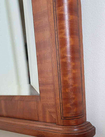 Starožitné velké Trumeau zrcadlo v klasicistním stylu Praha - foto 5