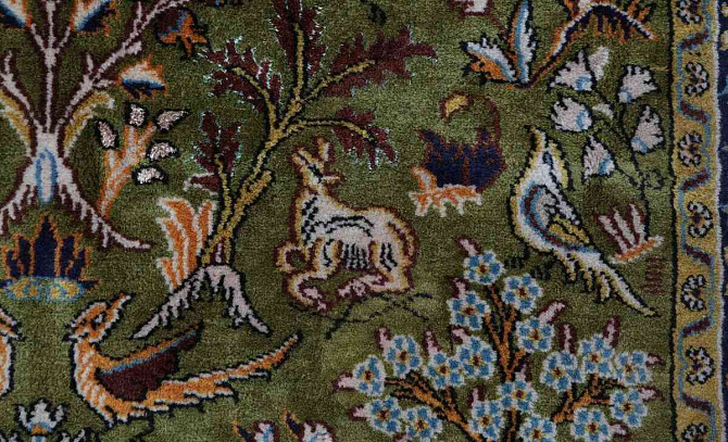 Tebriz perzsaszőnyeg Édenkert 162 X 107 cm Prága - fotó 3