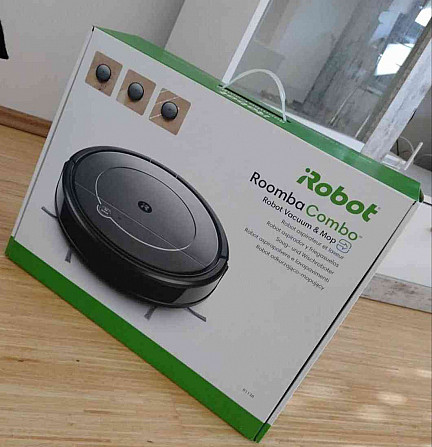 iRobot Roomba Комбо 2 в 1 Гуменне - изображение 1