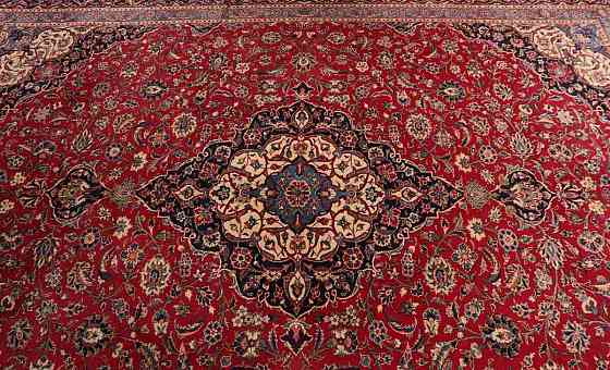 Velký perský koberec Kashan Signovaný 451 X 325 cm Prag