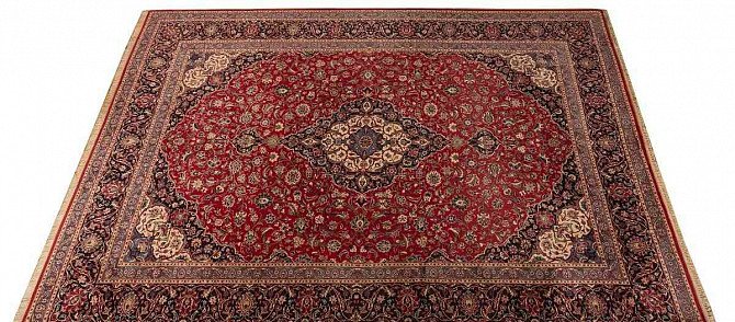 Nagy perzsa szőnyeg Kashan Signed 451 X 325 cm Prága - fotó 2