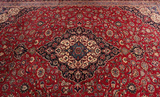 Nagy perzsa szőnyeg Kashan Signed 451 X 325 cm Prága - fotó 3