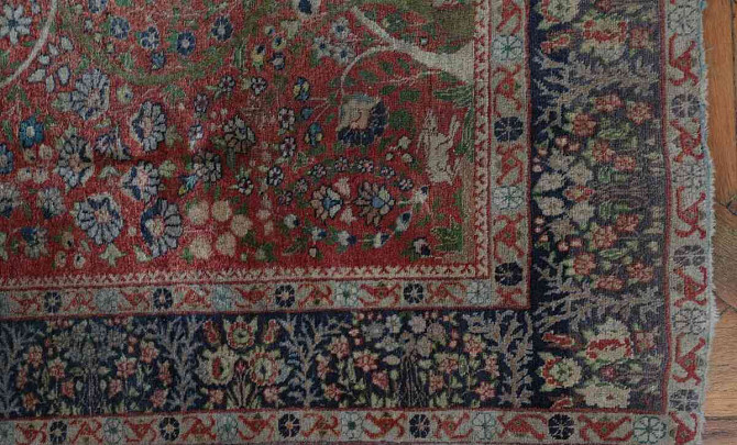 Antik Tabriz szőnyeg a 19. századból Prága - fotó 2