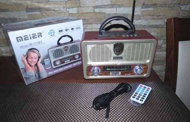 Prodám nové retro RADIO MEIER,dial.ovlad,USB,MP3,BT Prievidza - foto 1