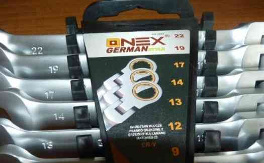 Продам новый комплект ключей ONEX, трещотка, вилка, 8 шт. Прьевидза - изображение 6
