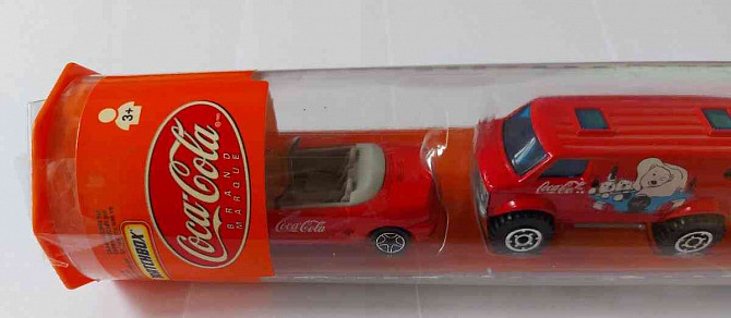 MATCHBOX - Coca Cola speciální edice, 5ks v tubě + krabičky Bratislava - foto 8