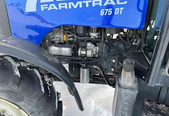 Farmtrac 675 DT Traktor zu verkaufen mit Tp und Nummernschild Slowakei - Foto 3