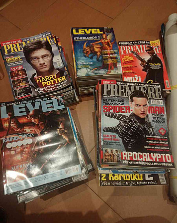 Herní časopisy Level a časopisy Premiere Nitra - foto 2