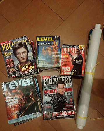 Herné časopisy Level a časopisy Premiere Nitra - foto 4