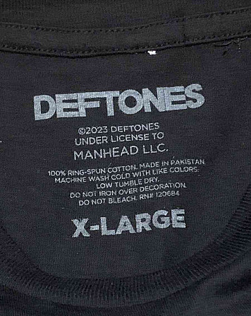Deftones Line Linus póló (fekete) Pozsony - fotó 2