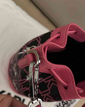Сумка Karl Lagerfeld kmonogram, коктейльная сумка-ведро Братислава - изображение 6