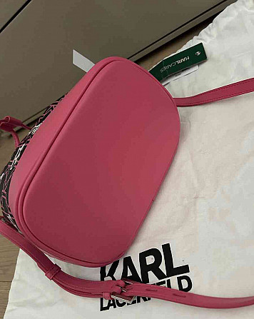 Сумка Karl Lagerfeld kmonogram, коктейльная сумка-ведро Братислава - изображение 8