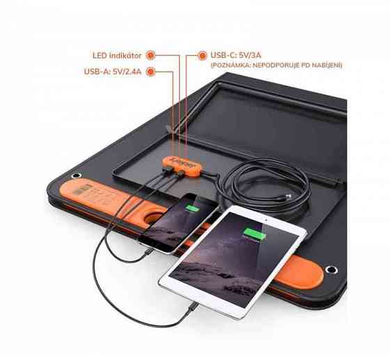 Jackery SolarSaga 100W Solárny panel s USB portamy-nový Tvrdošín