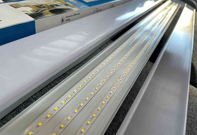 Linearleuchte, 3x LED-Streifen, 120cm, kaltweiß Senec - Foto 3