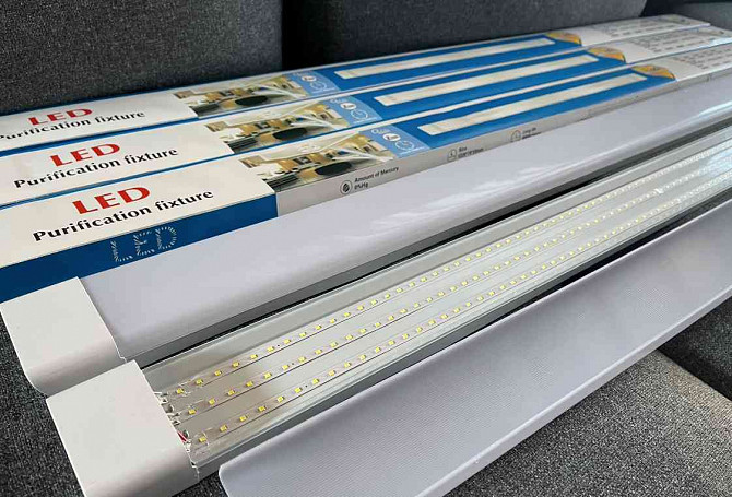 Linearleuchte, 3x LED-Streifen, 120cm, kaltweiß Senec - Foto 1