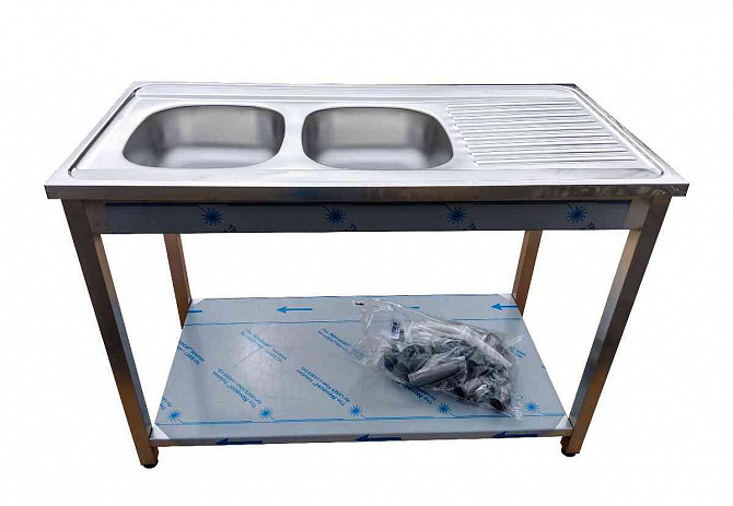 Stainless steel gastro sink tables - various sizes Ostrava - photo 1