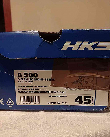 Work boots HKS A500-size 45 NEW Malacky - photo 6
