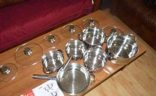 I will sell a set of new BACHMAYER stainless steel pots Prievidza - photo 3